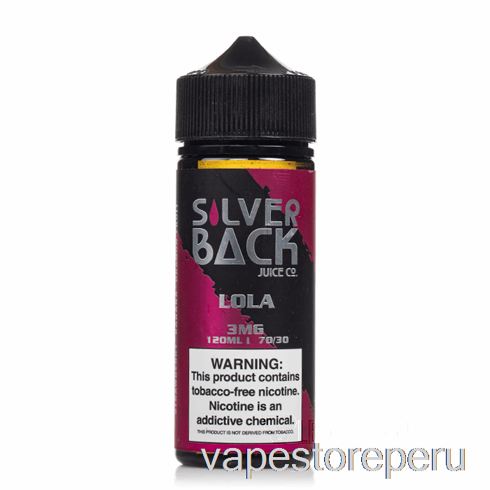 Vape Sin Nicotina Peru Lola - Silverback Juice Co. - 120ml 3mg